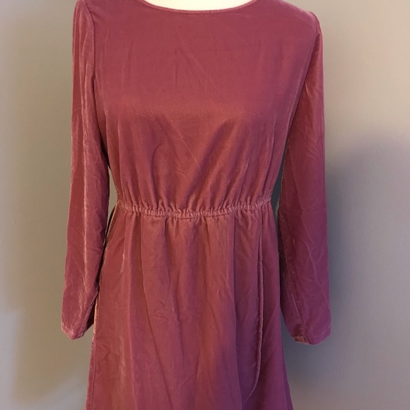 J Crew rose velvet dress NWT 6 - Picture 4 of 8